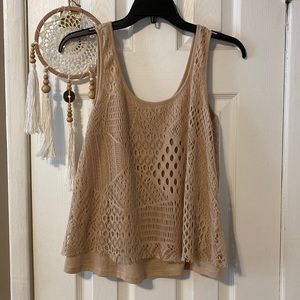 Forever 21 tan tank